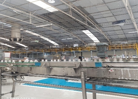 Piso industrial de alto tráfego