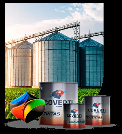 Produto para pintura de silos
